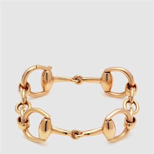 Oiritaly Bracciale Donna Gucci YBA133292002 Horsebit Oro giallo